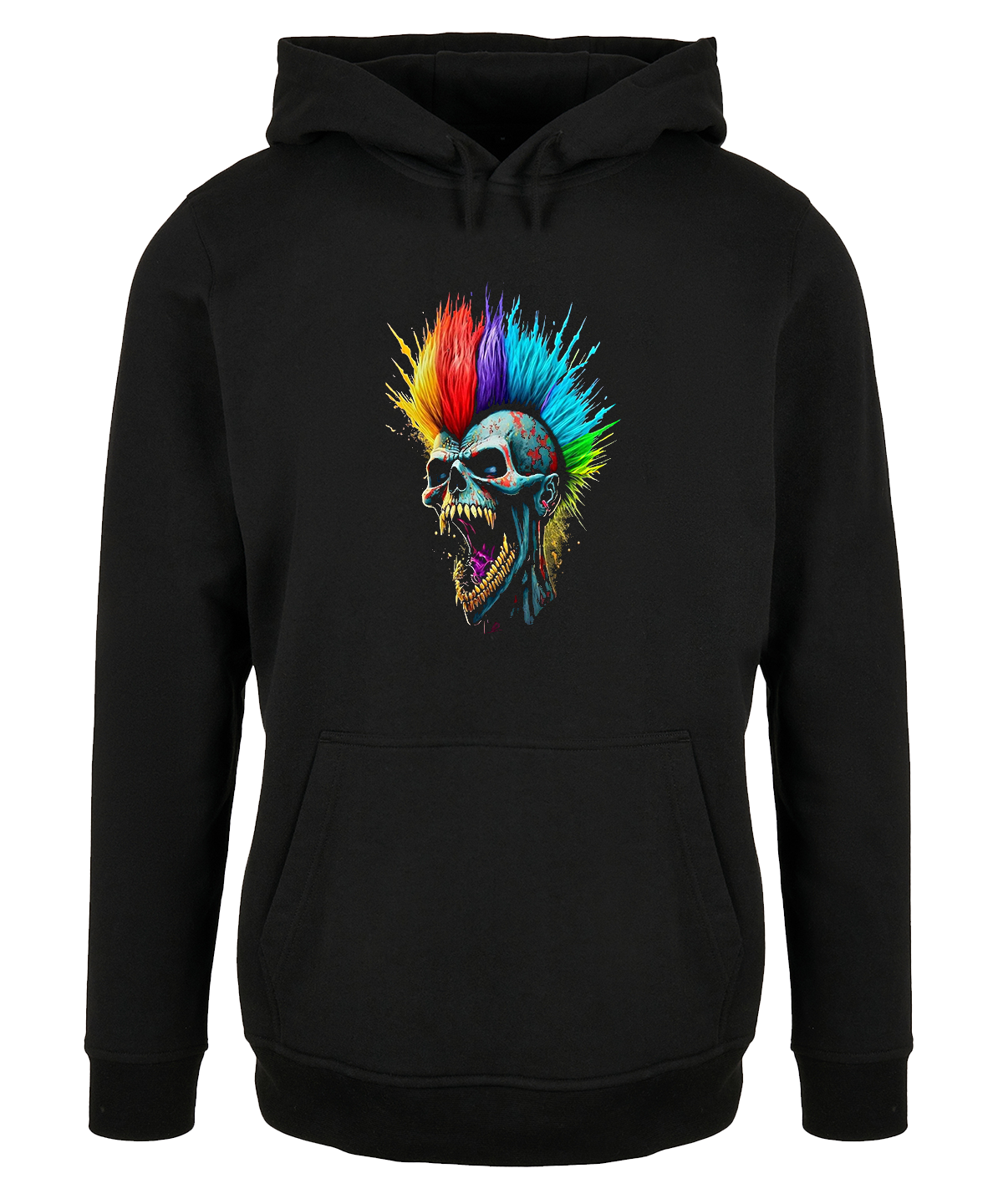 PUNK SKULL Logo Hoodie