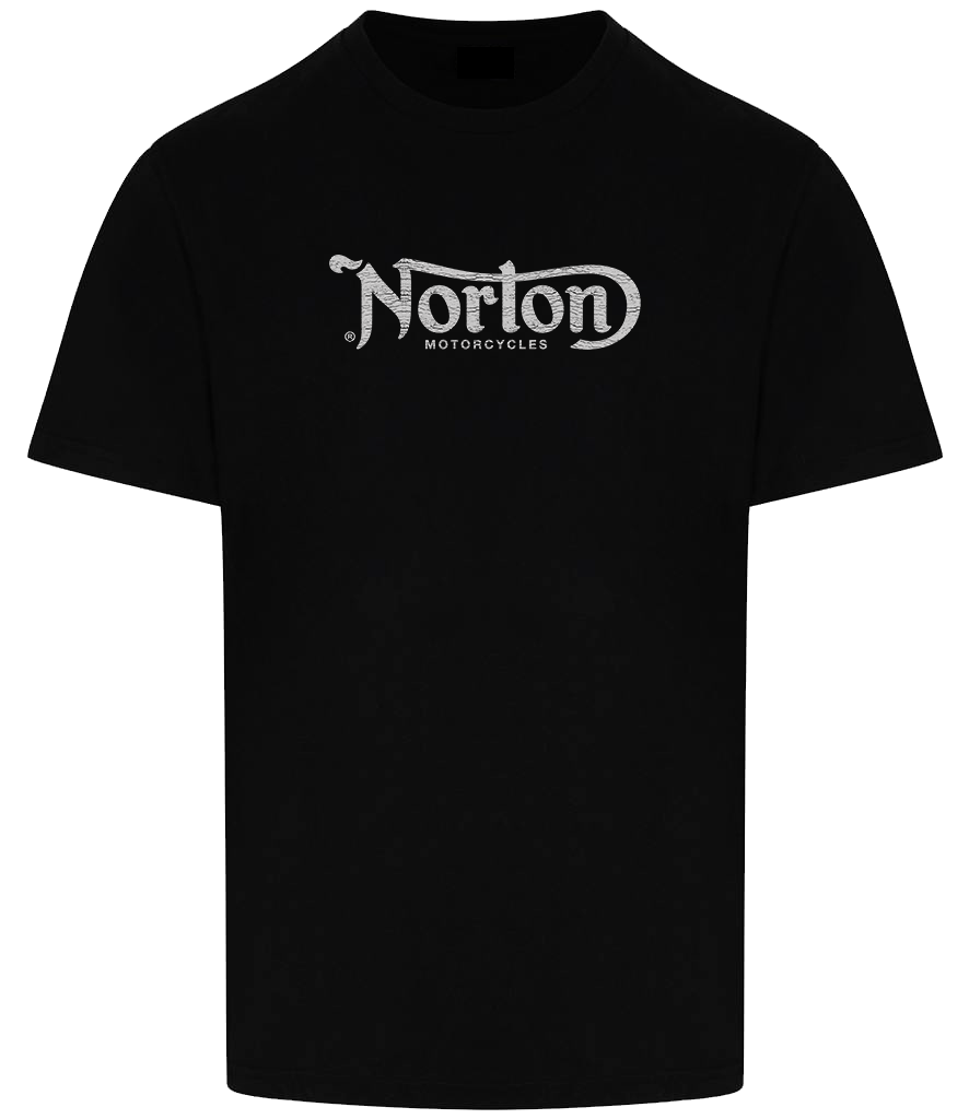 Norton Motorcycle Distressed Logo T Shirt