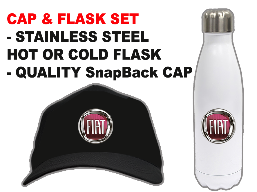 FIAT CAP & FLASK