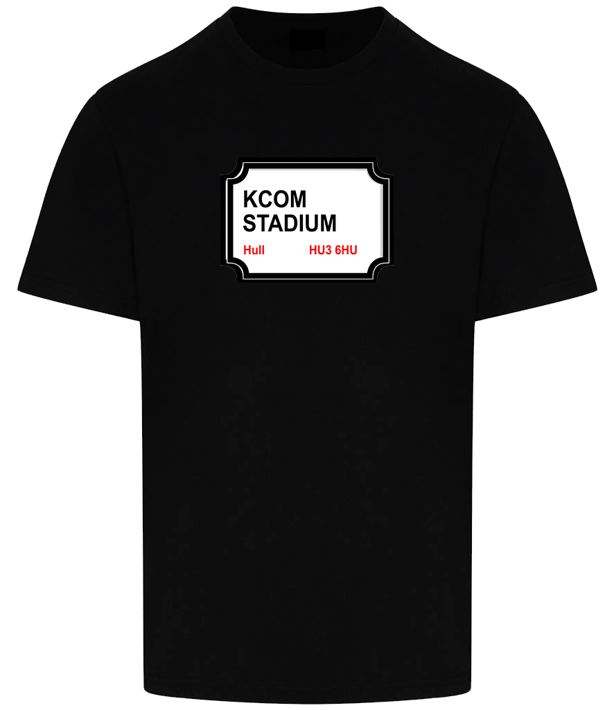 Hull FC KCOM Stadium Sign T Shirt (Square)