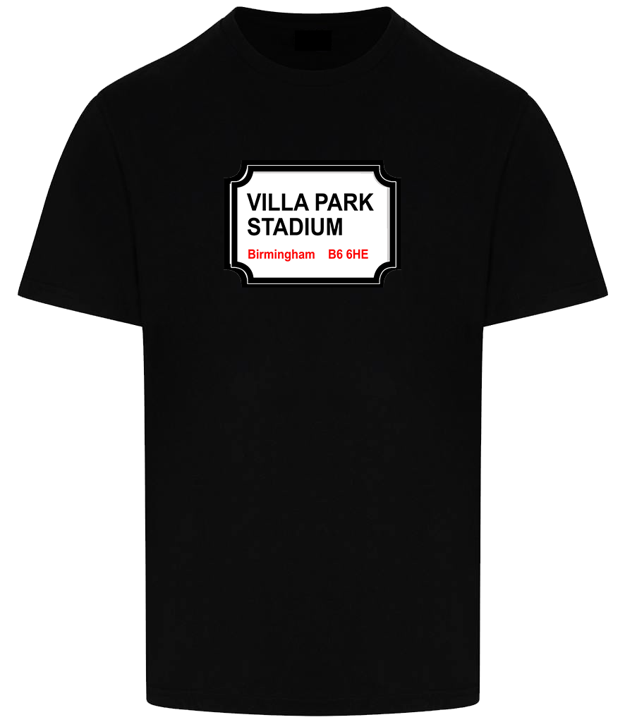 Aston Villa FC Villa Park Sign T Shirt (Square)