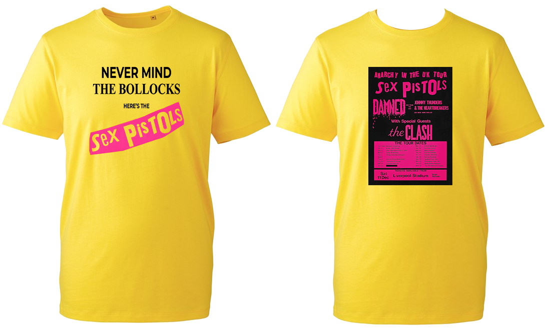 Never Mind The Bollocks Sex Pistols Tour T Shirt Diomyx Branding 8223