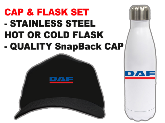 DAF TRUCK CAP & FLASK