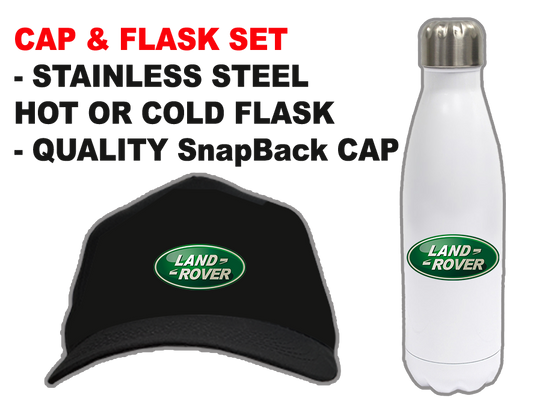 LAND ROVER CAP & FLASK