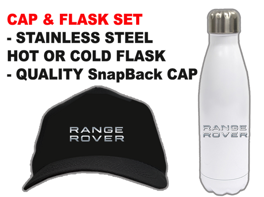 RANGE ROVER CAP & FLASK